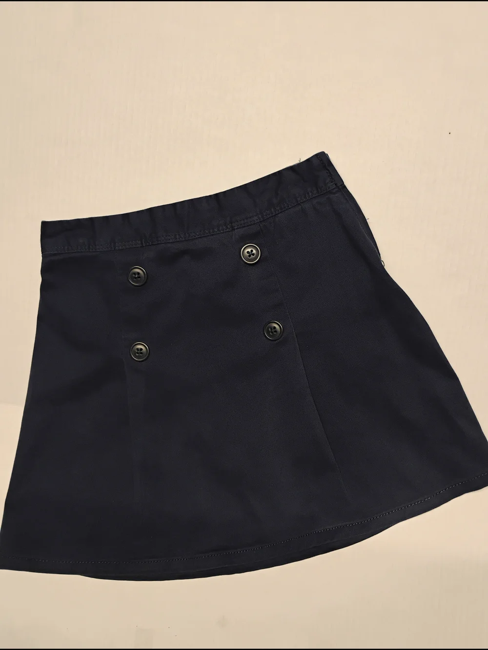 The Children's Place Navy Double-Row Button Skort